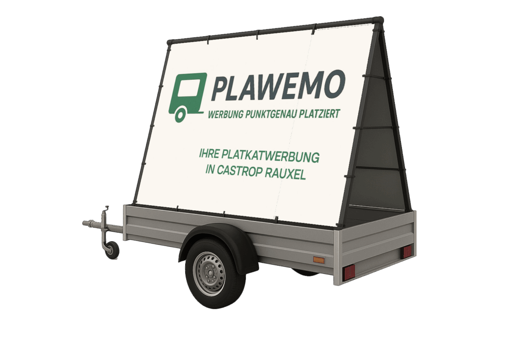 Mobile Plakatwerbung in Castrop-Rauxel